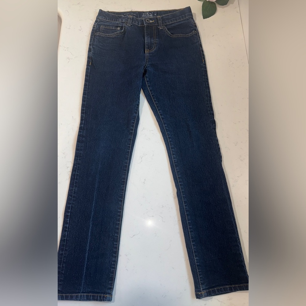 Lucky Brand Dark Blue Straight Leg Jeans